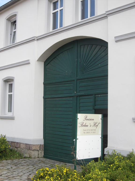 Pension Belau'S Hof Stendal Esterno foto